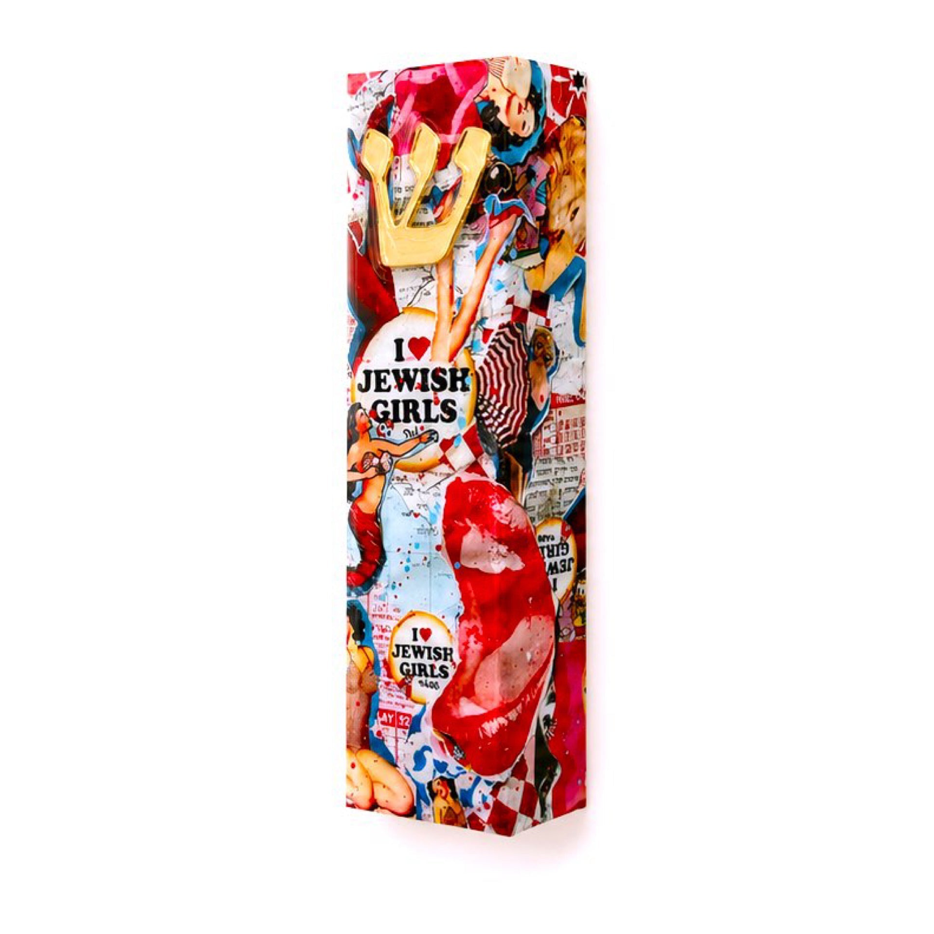 I ♥ Jewish Girls Mezuzah