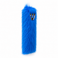 Furry Blue Mezuzah