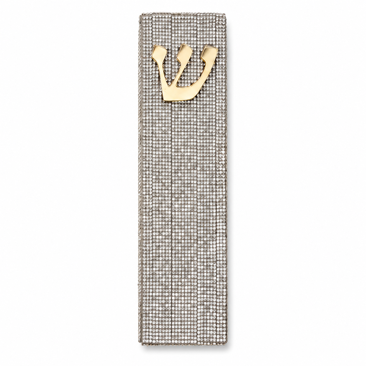 Bling Silver Mezuzah