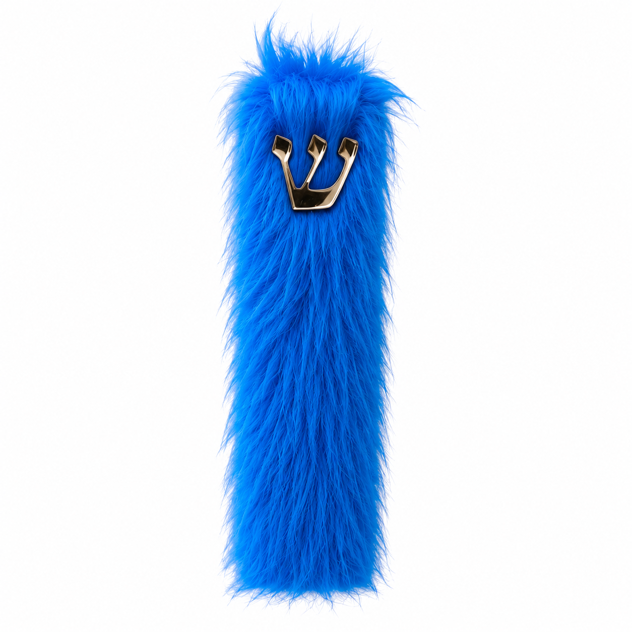 Furry Blue Mezuzah
