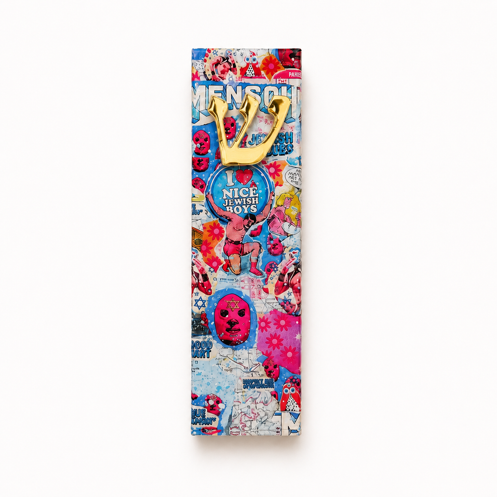 I ♥ Jewish Boys Mezuzah