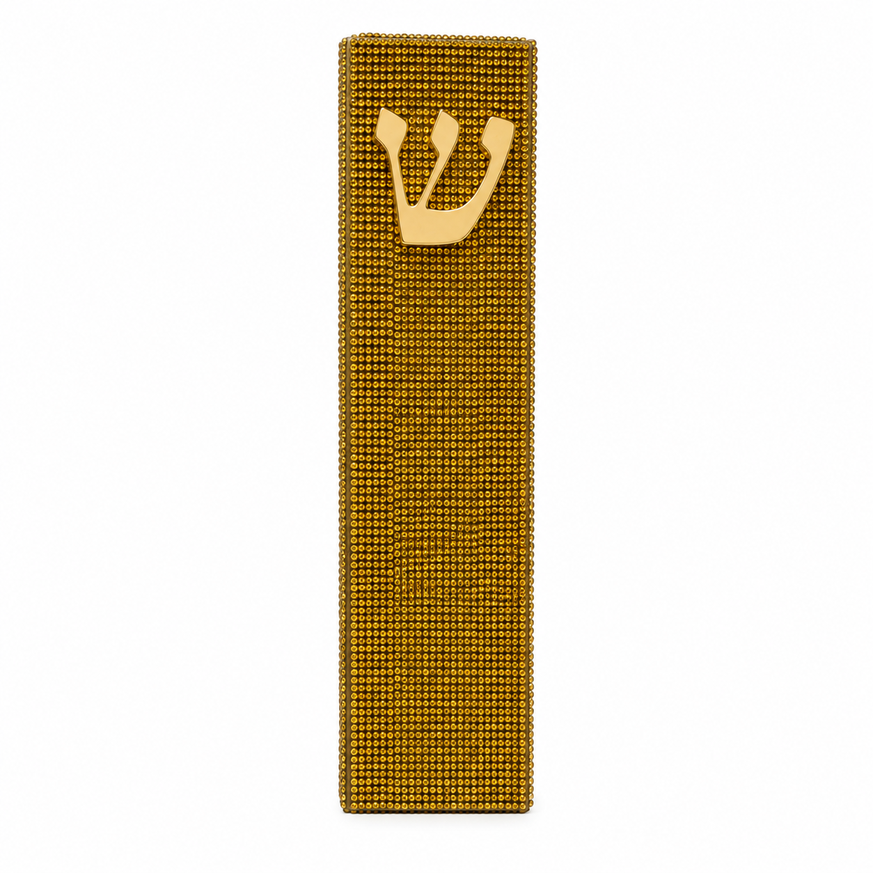 Bling Gold Mezuzah