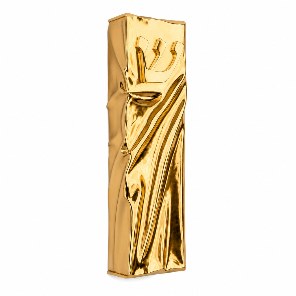 Fluid Gold Mezuzah