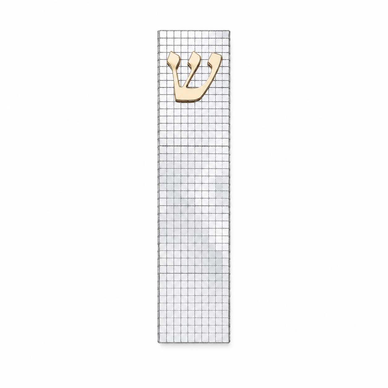Disco Ball Silver Mezuzah